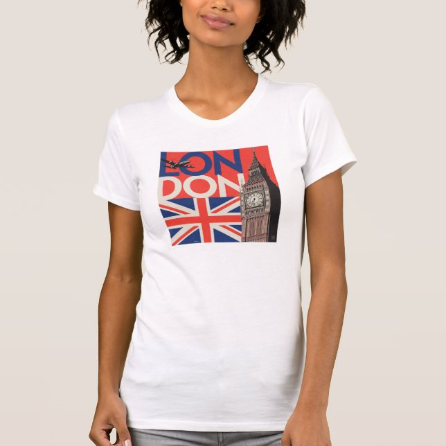 London Big Ben | England T-Shirt (Vorderseite)