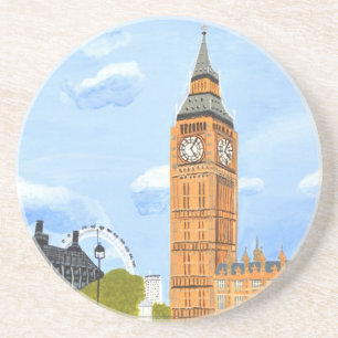 London Big Ben Getränkeuntersetzer