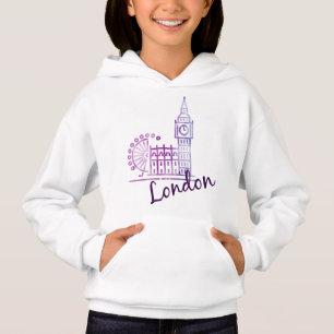 London, Big Ben, Great Brittan Hoodie