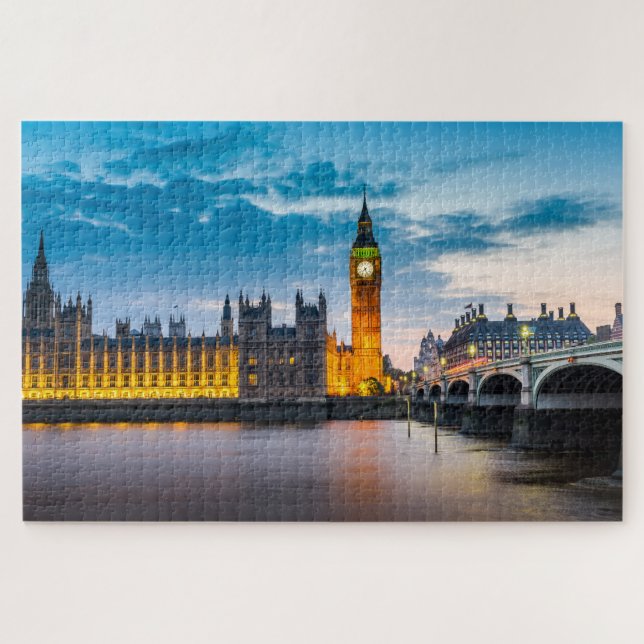 London Big Ben Houses of Parliament Skyline (Horizontal)