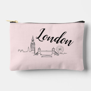 London Big Ben Illustration Zubehörtasche