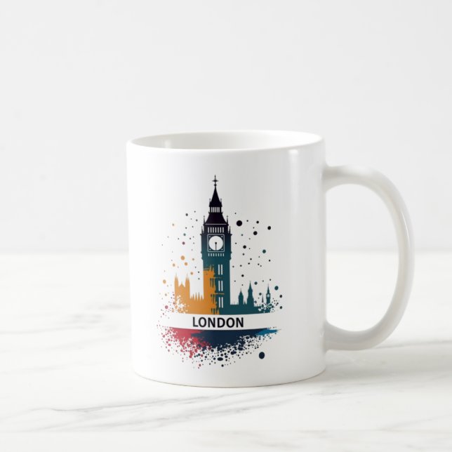 London, Big Ben Kaffeetasse (Rechts)