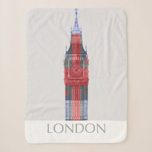London Big Ben Union Jack Sherpadecke