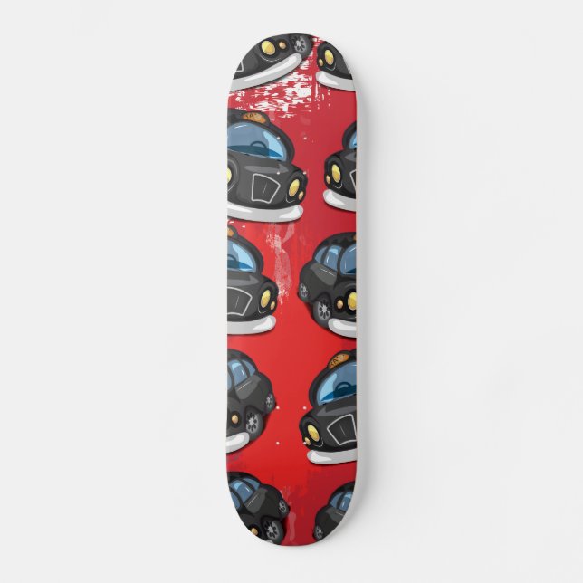 London Black Cab Skateboard (Vorderseite)