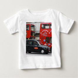 London Black Cab Taxi Baby T-shirt