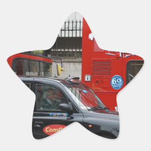 London Black Cab Taxi Stern-Aufkleber