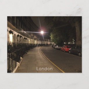 London Bloomsbury Feiertagspostkarte