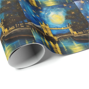 London Bridge Acrylic Art Geschenkpapier