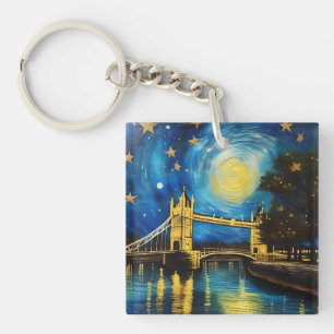 London Bridge Acrylic Art Schlüsselanhänger