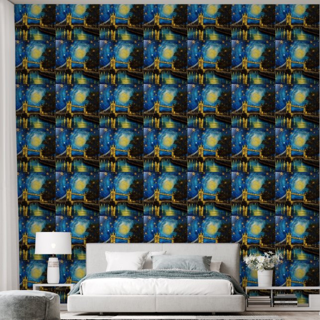 London Bridge Acrylic Art Tapete (Schlafzimmer)