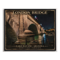 London Bridge bei Nacht