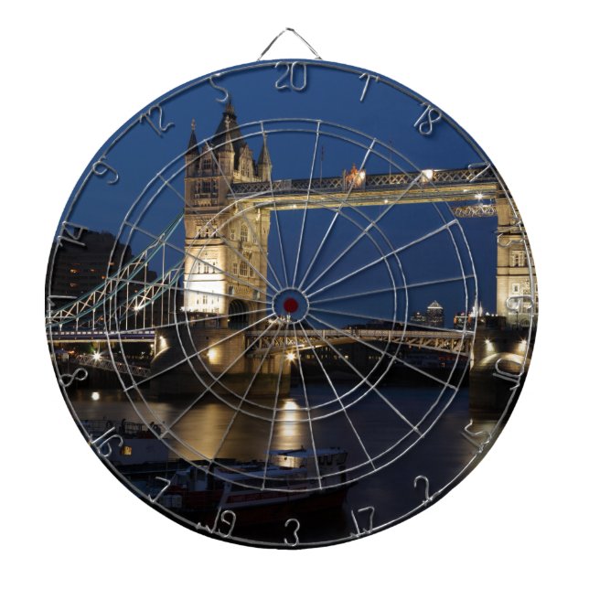 London Bridge Dartscheibe (vorne)