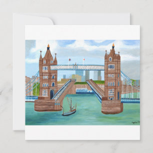 London Bridge Einladungskarte
