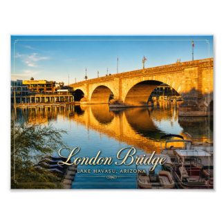 London Bridge Fotodruck
