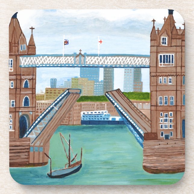 London Bridge Getränkeuntersetzer (Vorderseite)