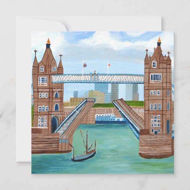 London Bridge Invitation card  (Devant)