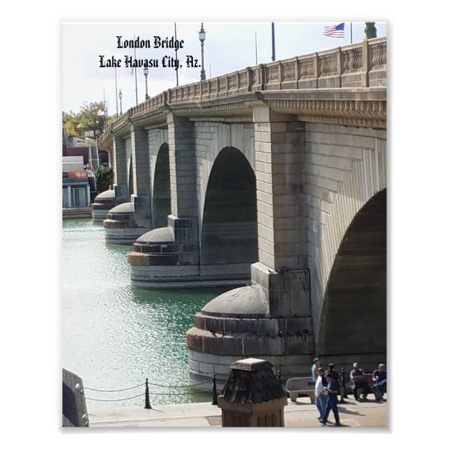 London Bridge, Lake Havasu, Az. Fotodruck (Vorne)
