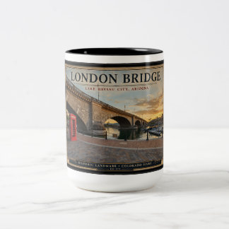 London Bridge Lake Havasu Zweifarbige Tasse