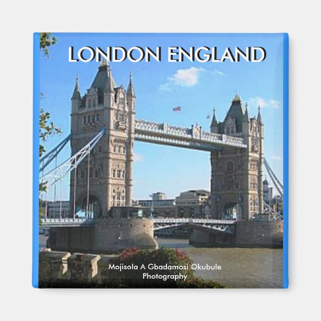 LONDON BRIDGE Magnet VON Muyiwa A Adetola Okubule (Vorne)
