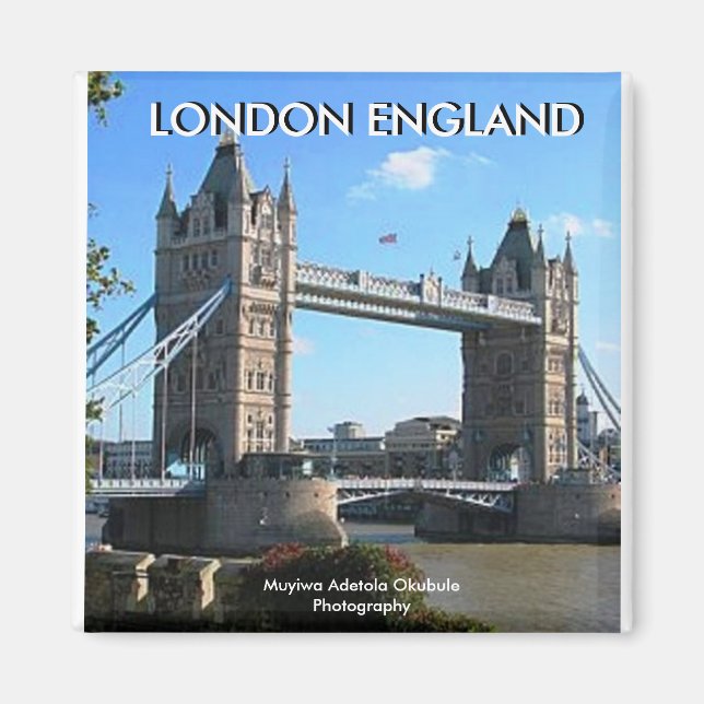 LONDON BRIDGE Magnet VON Muyiwa A Adetola Okubule (Vorne)
