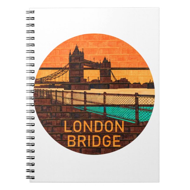 London Bridge Notizblock (Vorderseite)