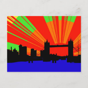 London Bridge Postkarte