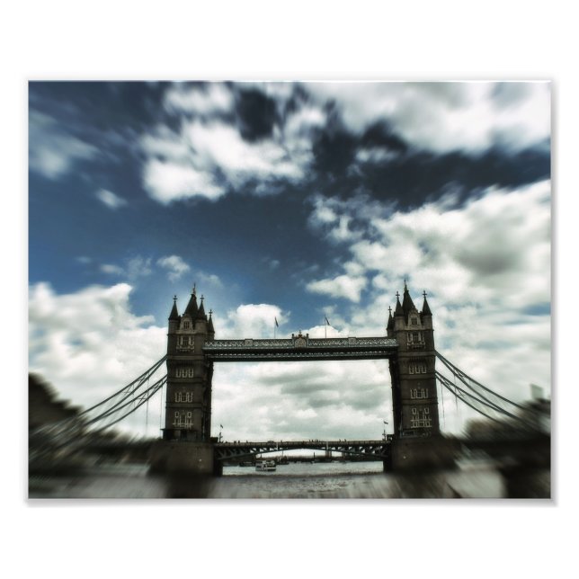 London Bridge Royaume-Uni Impression photographiqu (Devant)