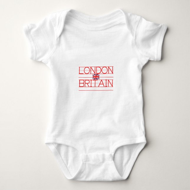 LONDON BRITAIN BABY STRAMPLER (Vorderseite)