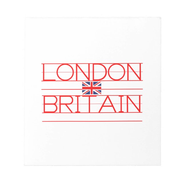 LONDON BRITAIN NOTIZBLOCK (Vorderseite)