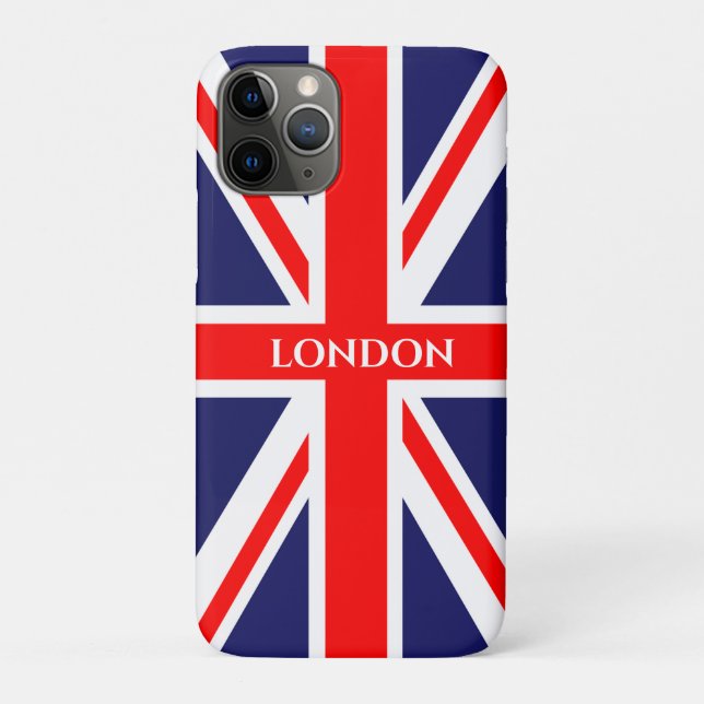 London Britische Flagge Case-Mate iPhone Hülle (Rückseite)