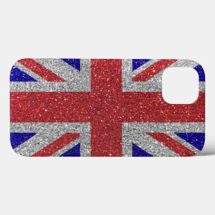 London British Union Jack Flag Glitzer Stylish Case-Mate iPhone Hülle