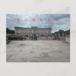 London Buckingham Palace Panoramaaussicht nach Kar Postkarte