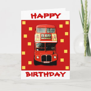London Bus - Geburtsstunde Karte 01