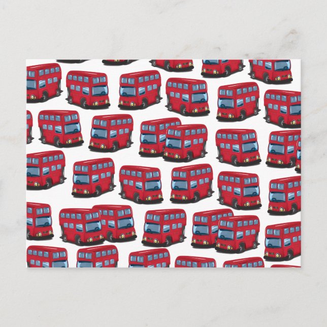 London Bus Postkarte (Vorderseite)
