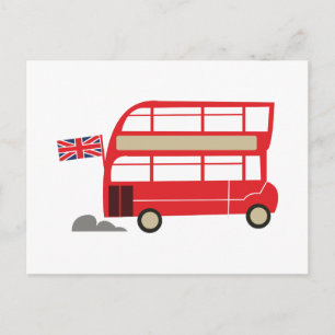 London Bus Postkarte