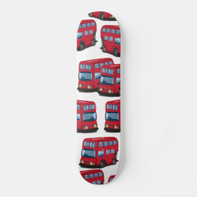 London Bus Skateboard (Vorderseite)
