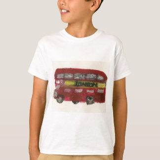London-Bus-T-Shirt für Kinder T-Shirt