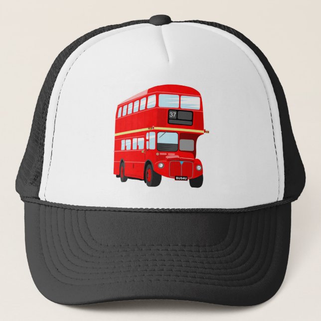 London-Bus Truckerkappe (Vorderseite)
