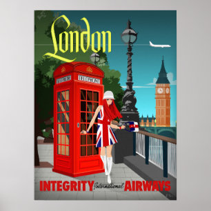London Calling Poster