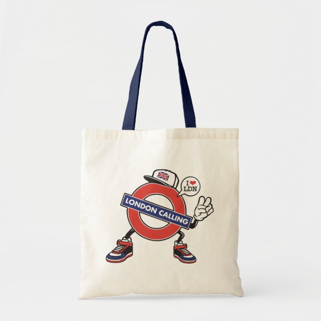 London Calling Tragetasche (Vorne)