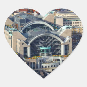 London Cannon Street Station Heart Sticker