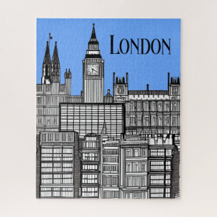 London City Black and White