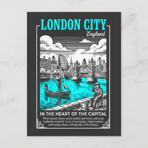 London City England Im Herzen der Hauptstadt Postkarte
