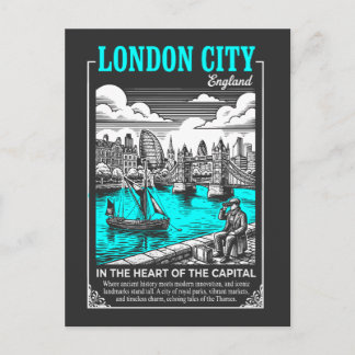 London City England In the Heart of the Capital Postkarte
