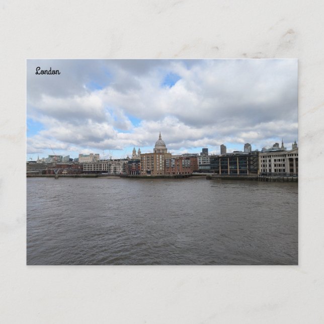 London Cityscape Postkarte (Vorderseite)