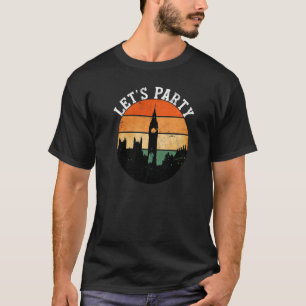 London Clock Parlament Vintag T-Shirt