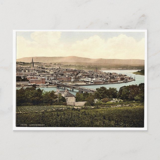 London. Co. Limerick, Irland großartiges Pho Postkarte (Vorderseite)