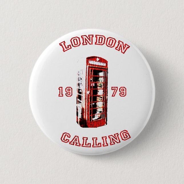 London, das 1979 nennt button (Vorderseite)