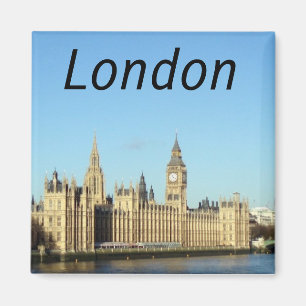 London, das britische Parlament und der Big Ben Magnet