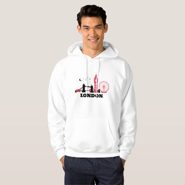 LONDON Design, Hoodie (Vorne ganz)